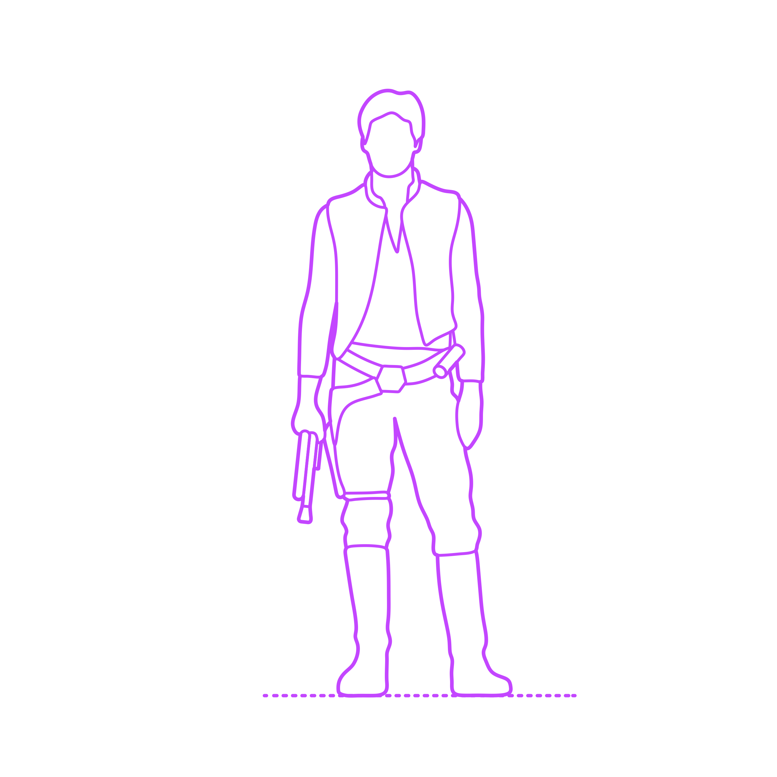 Pop Culture Star Wars Han Solo Sticker Svg Vector Free Vectors